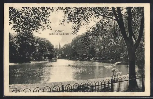 AK Bochum, Partie im Stadtpark