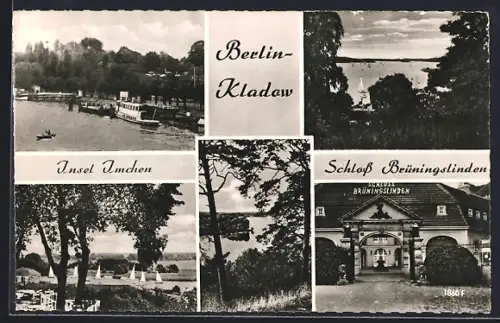 AK Berlin-Kladow, Insel Imchen, Schlaf Brüningslinden
