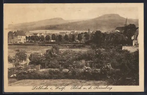 AK Lübbecke i. Westf., Blick n. d. Reineberg