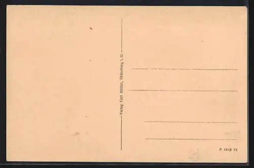 AK Oldenburg / O., Ansicht des Landestheater