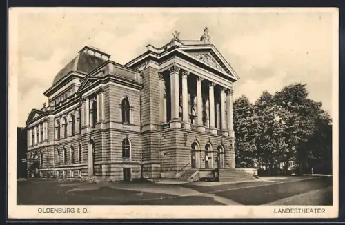 AK Oldenburg / O., Landestheater