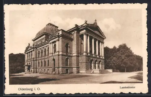 AK Oldenburg / O., Landestheater