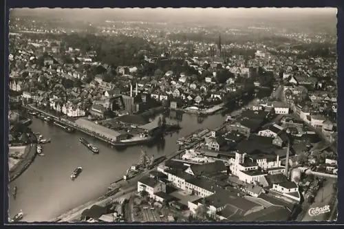 AK Oldenburg i. O., Ortsansicht aus der Luft, Fliegeraufnahme