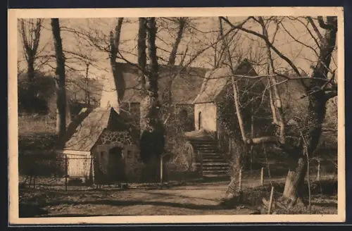 AK Port-Manech /Finistère, La vieille chapelle Saint-Nicolas