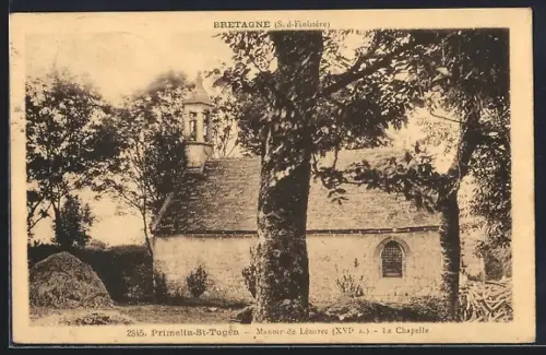 AK Primelin-St-Tugen, Manoir de Lezurec, XVIe s., La Chapelle