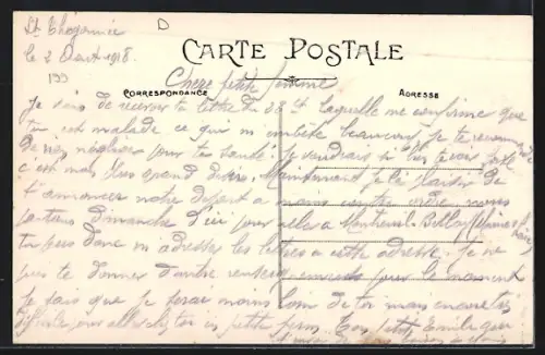 AK Landerneau, Passage du Bac sur l`Elorn avec vue sur la ville et bateaux amarrés