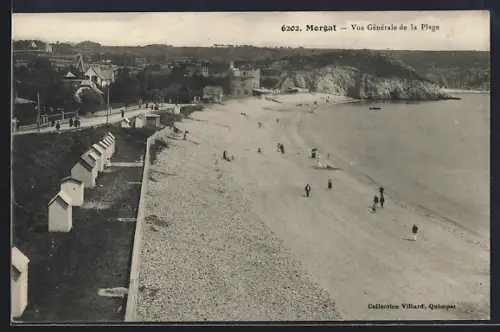 AK Morgat, Vue Générale de la Plage