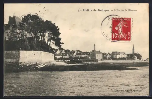 AK Quimper, L`Entrée de Bénodet et la rivière de Quimper