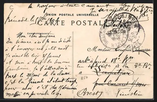 AK Quimper, L`Entrée de Bénodet et la rivière de Quimper