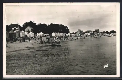 AK Bénodet /Finistère, La Plage à marée haute
