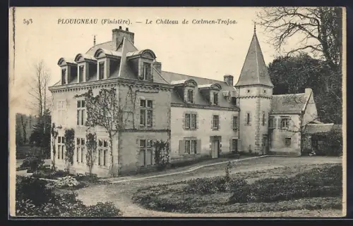 AK Plouigneau /Finistère, Le Château de Coëlmen-Trojoa