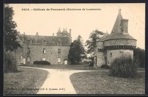 AK Penmarck près Leaneven, Château de Penmarck