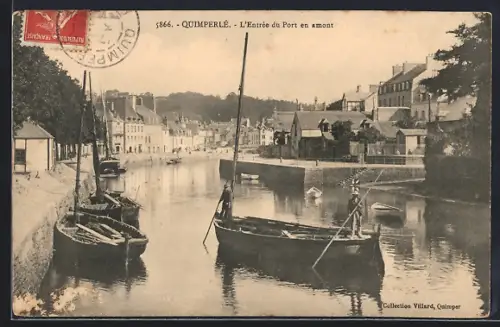 AK Quimperlé, L`entrée du Port en amont