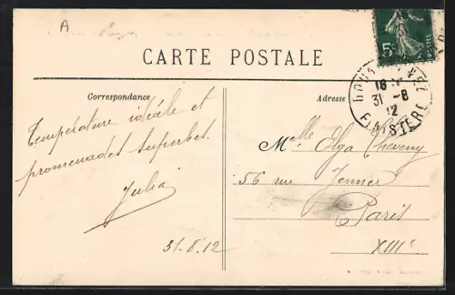 AK Douarnenez, Tréboul et Kermaron, Vue prise de l`Hôtel de l`Europe