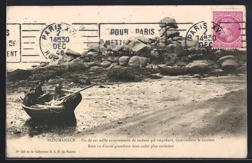 AK Ploumanach, Un de ces mille entassements de rochers qui stupéfient, émerveillent le touriste