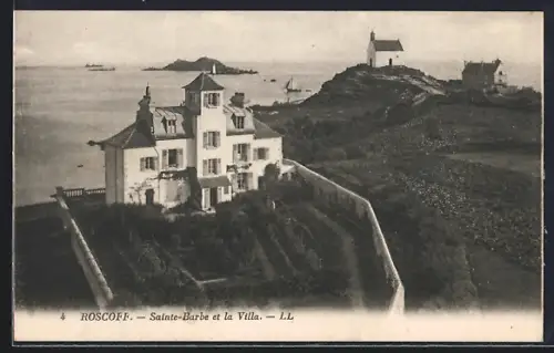 AK Roscoff, Sainte-Barbe et la Villa