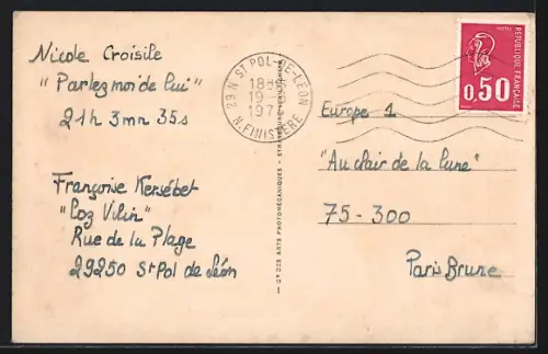 AK Saint-Pol-de-Léon, Le marché aux artichauts