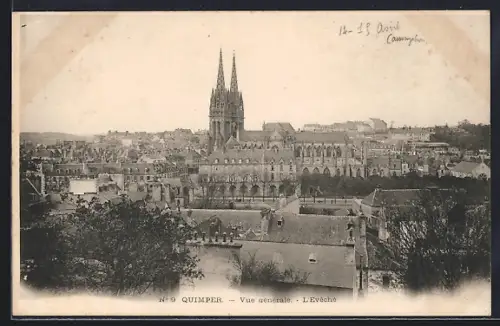 AK Quimper, Vue générale, L`Évêché