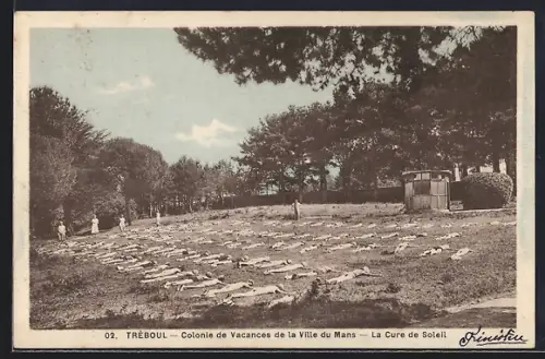 AK Tréboul, Colonie de Vacances de la Ville du Mans, La Cure de Soleil