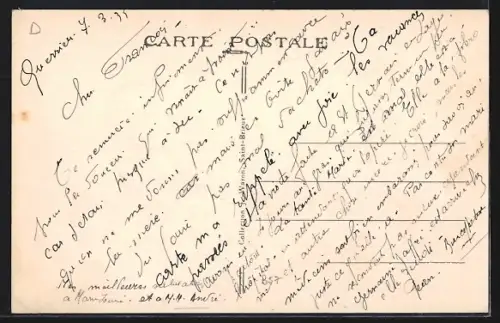 AK Querrien, Le Calvaire et la Place