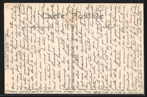 AK Plougasnou /Finistère, Le Petit Chemin Creux