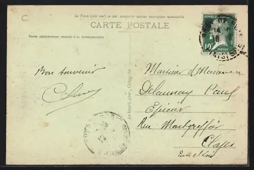 AK Pont-de-Buis, Vue générale, partie centrale