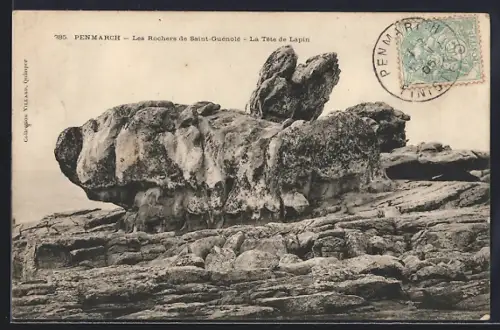 AK Penmarch, Les Rochers de Saint-Guénolé, La Tête de Lapin
