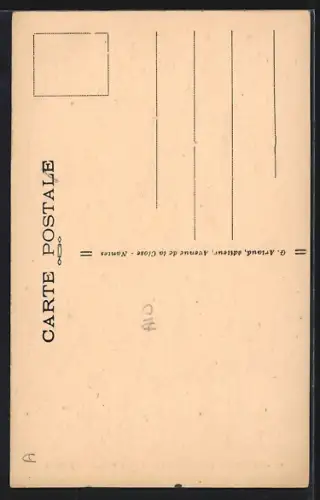 AK Saint-Guénolé-Penmarch, Église Saint-Nona, vue d`ensemble