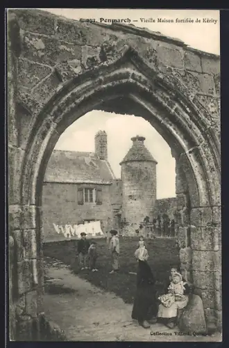 AK Penmarch, Vieille Maison fortifiée de Kérity