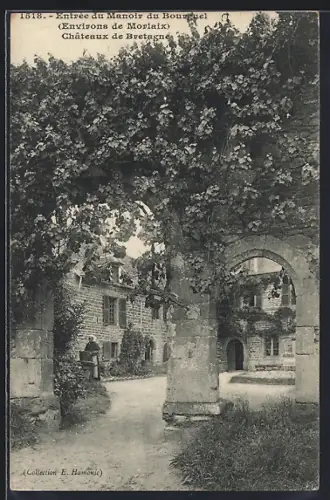 AK Morlaix, Entrée du Manoir du Bourget, Châteaux de Bretagne