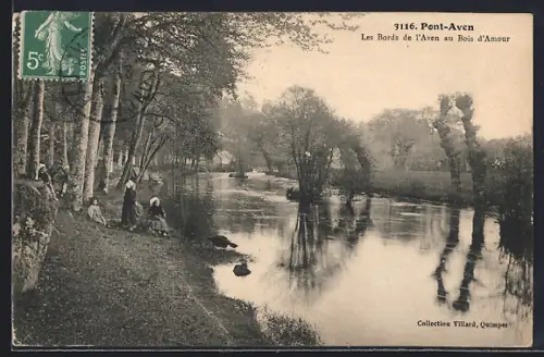 AK Pont-Aven, Les Bords de l`Aven au Bois d`Amour