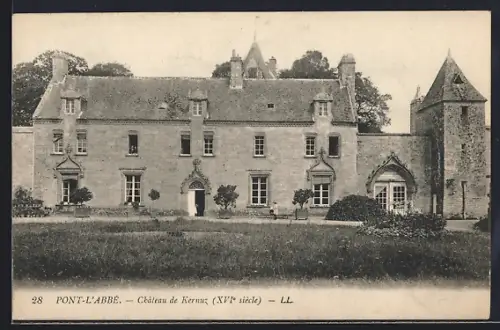 AK Pont-l`Abbé, Château de Kernuz, XVIe siècle