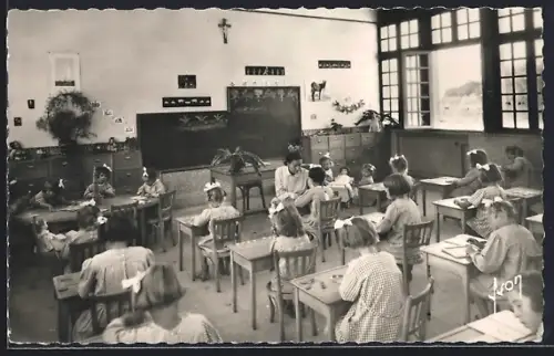 AK Roscoff, Une des six classes des Jardins d`Enfants du Sanatorium Marin
