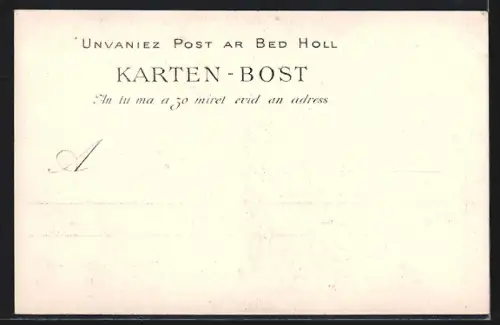 AK Saint-Jean-du-Doigt, L`Arc de Triomphe majestueux de l`entrée principale