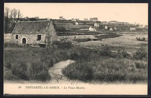 AK Trégastel-le-Diben, Le Vieux Moulin