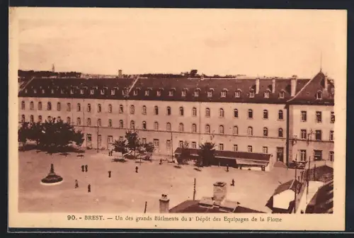 AK Brest, Un des grands Bâtiments du 2e Dépôt des Équipages de la Flotte