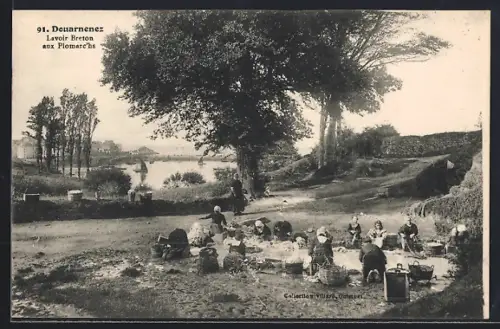 AK Douarnenez, Lavoir Breton aux Plomarc`h
