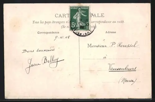 AK Brest, Hôpital Maritime et personnel devant l`entrée principale