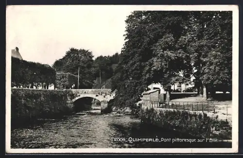 AK Quimperlé, Pont pittoresque sur l`Ellé