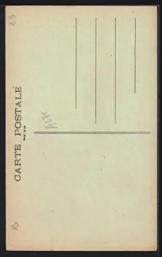 AK Berven, Église de Berven avec charrette à cheval et passants