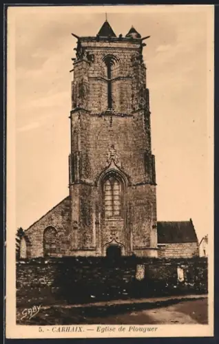 AK Carhaix, Église de Plouquer