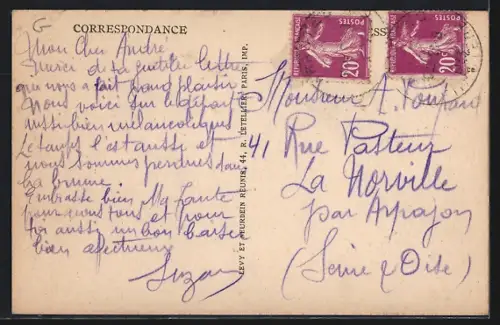 AK Primel /Finistère, La Ferme des Rochers