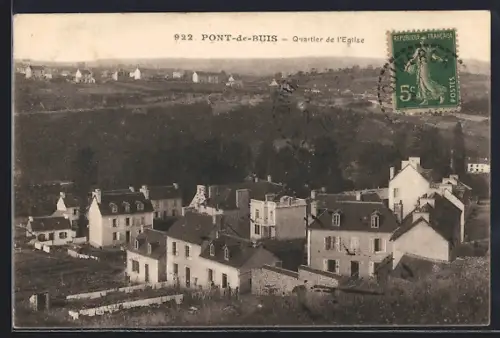 AK Pont-de-Buis, Quartier de l`Église