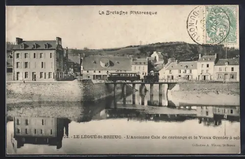 AK Le Légué-St-Brieuc, L`Ancienne Cale de carénage et le Vieux Grenier à sel