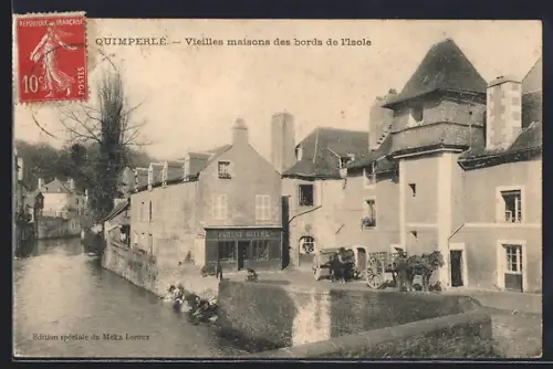 AK Quimperlé, Vieilles maisons des bords de l`Isole