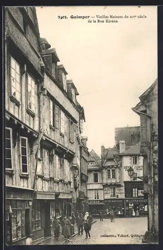 AK Quimper, Vieilles Maisons du XIVe siècle de la Rue Kéréon
