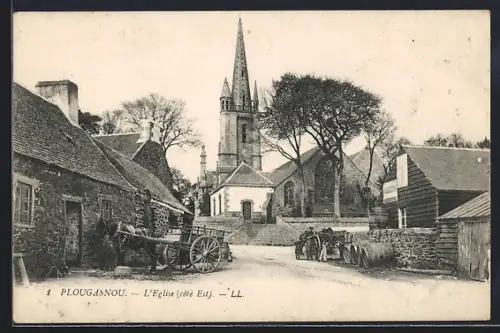 AK Plougasnou, L`Église, côté Est