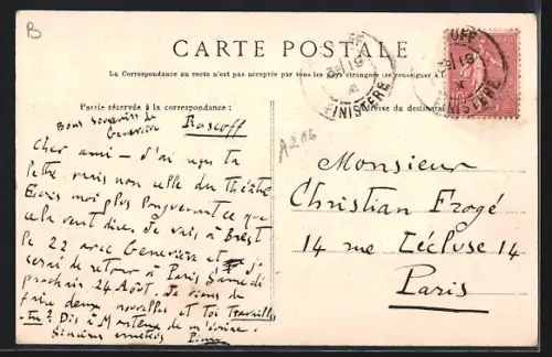 AK Saint-Pol-de-Léon /Pempoul, Les quais avec bateaux amarrés