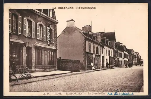 AK Rosporden, La Grande Rue