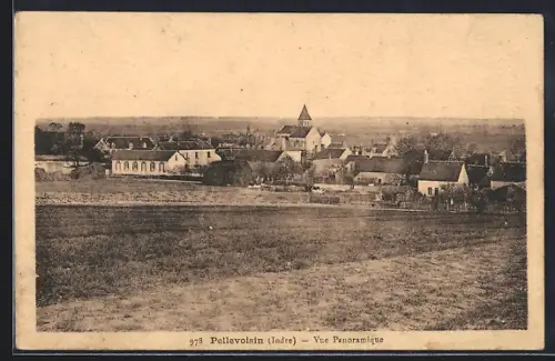 AK Pellevoisin /Indre, Vue Panoramique